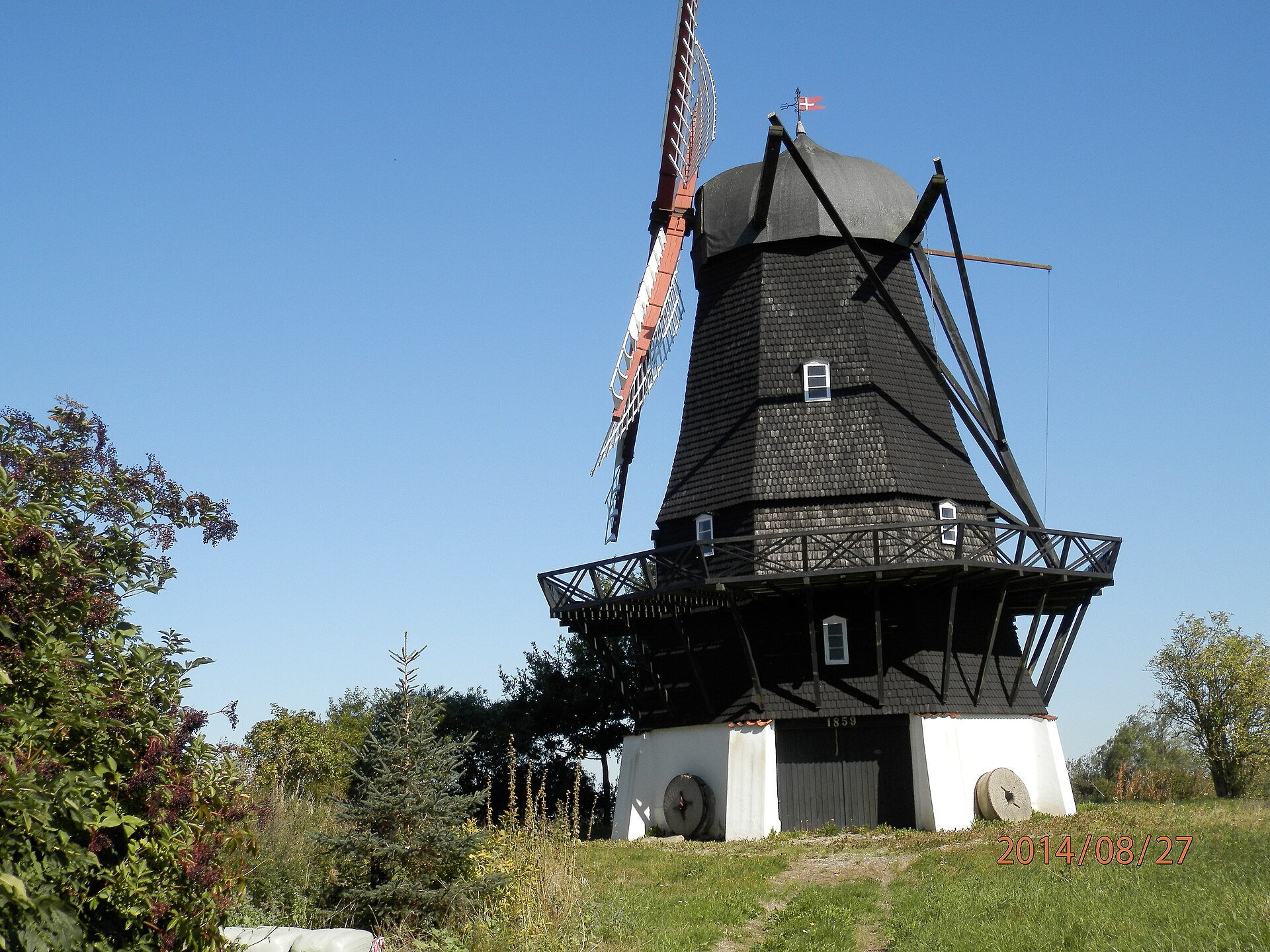 Øksnebjerg Mølle – Foto bei Wikimedia Commons