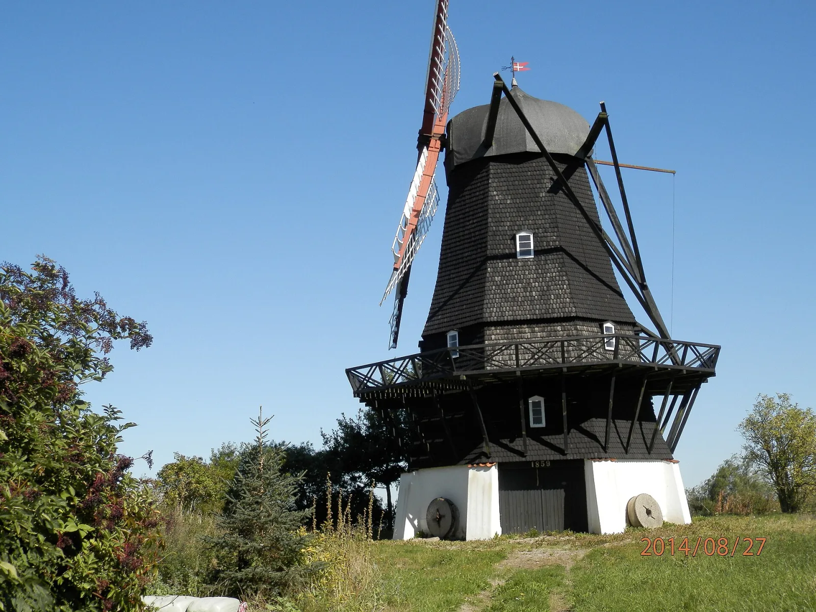 Øksnebjerg Mølle – Foto bei Wikimedia Commons