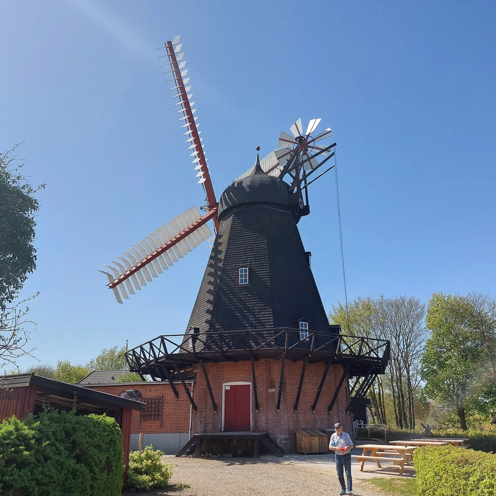 Uldum Mølle – foto fra Wikimedia Commons
