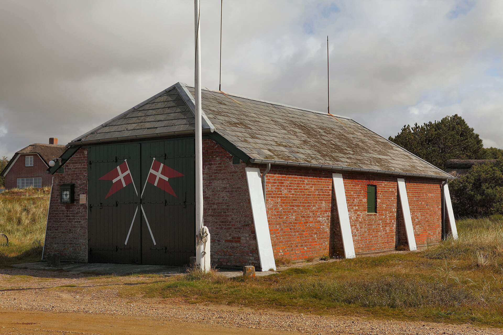 Nymindegab Redningsstation – foto fra Wikimedia Commons