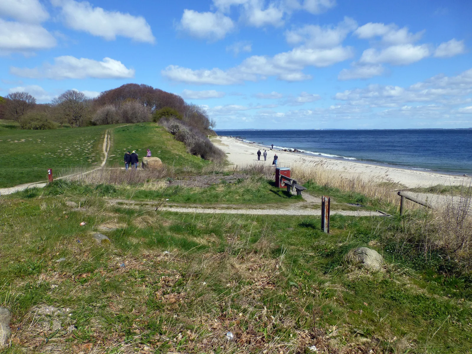 Badevand: MOESGÅRD STRAND – foto fra Wikimedia Commons