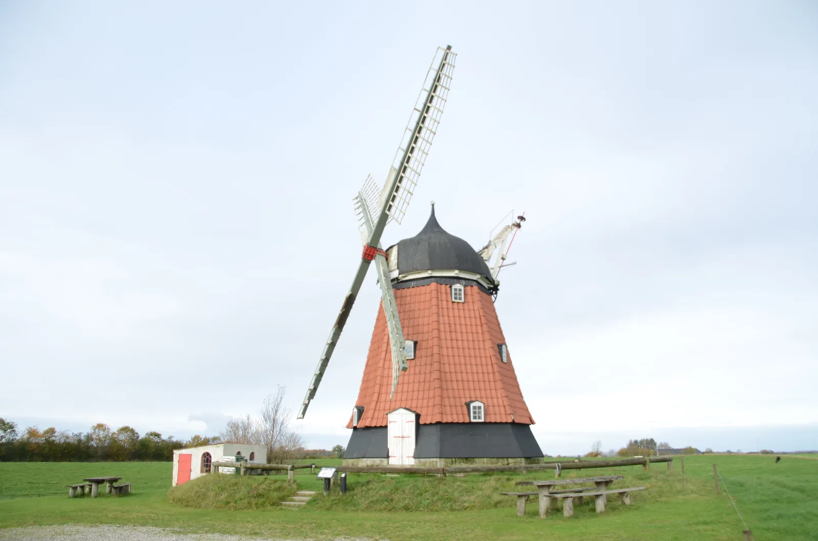 Bjerre Mølle – foto fra Wikimedia Commons