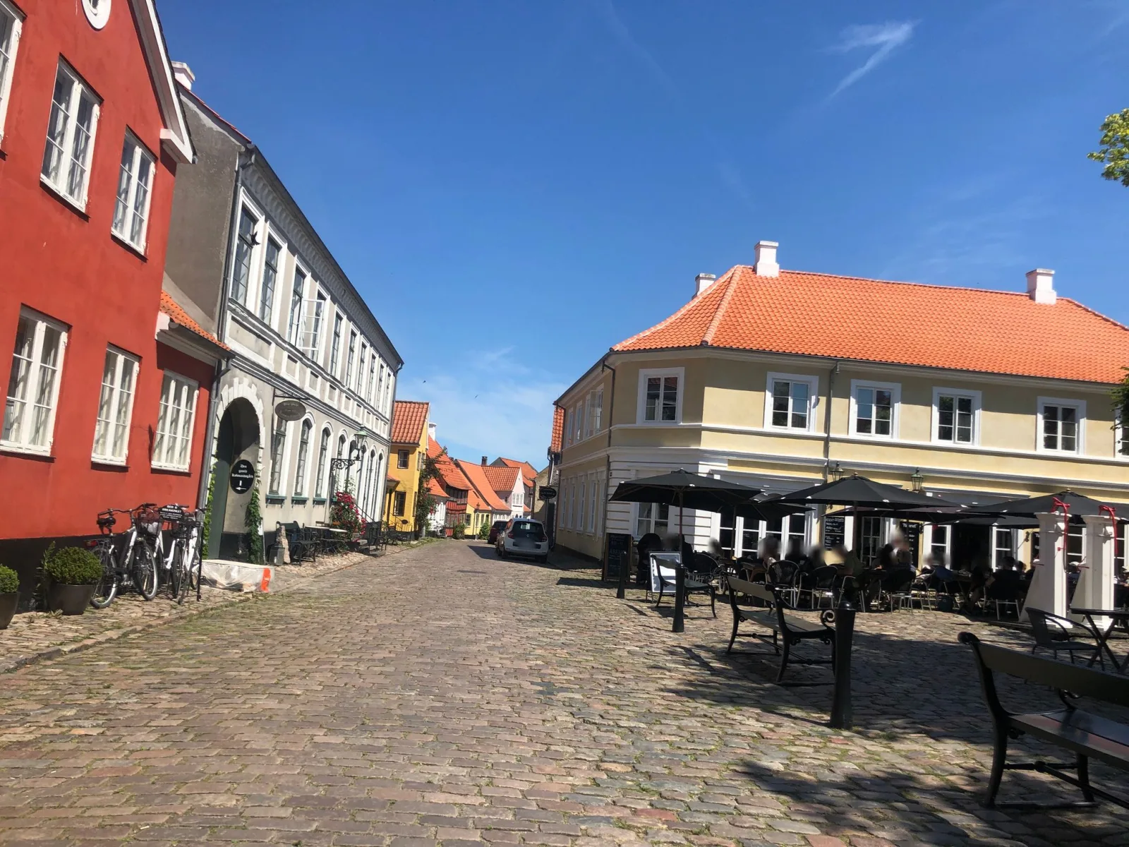 Mapillary-foto nær Ærøskøbing Is og Knejpen