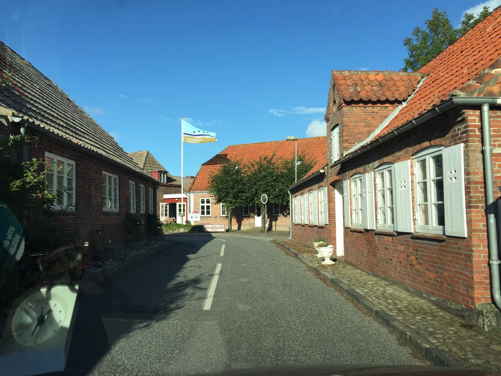 Mapillary-foto nær Rudbøl Grænsekro Restaurant