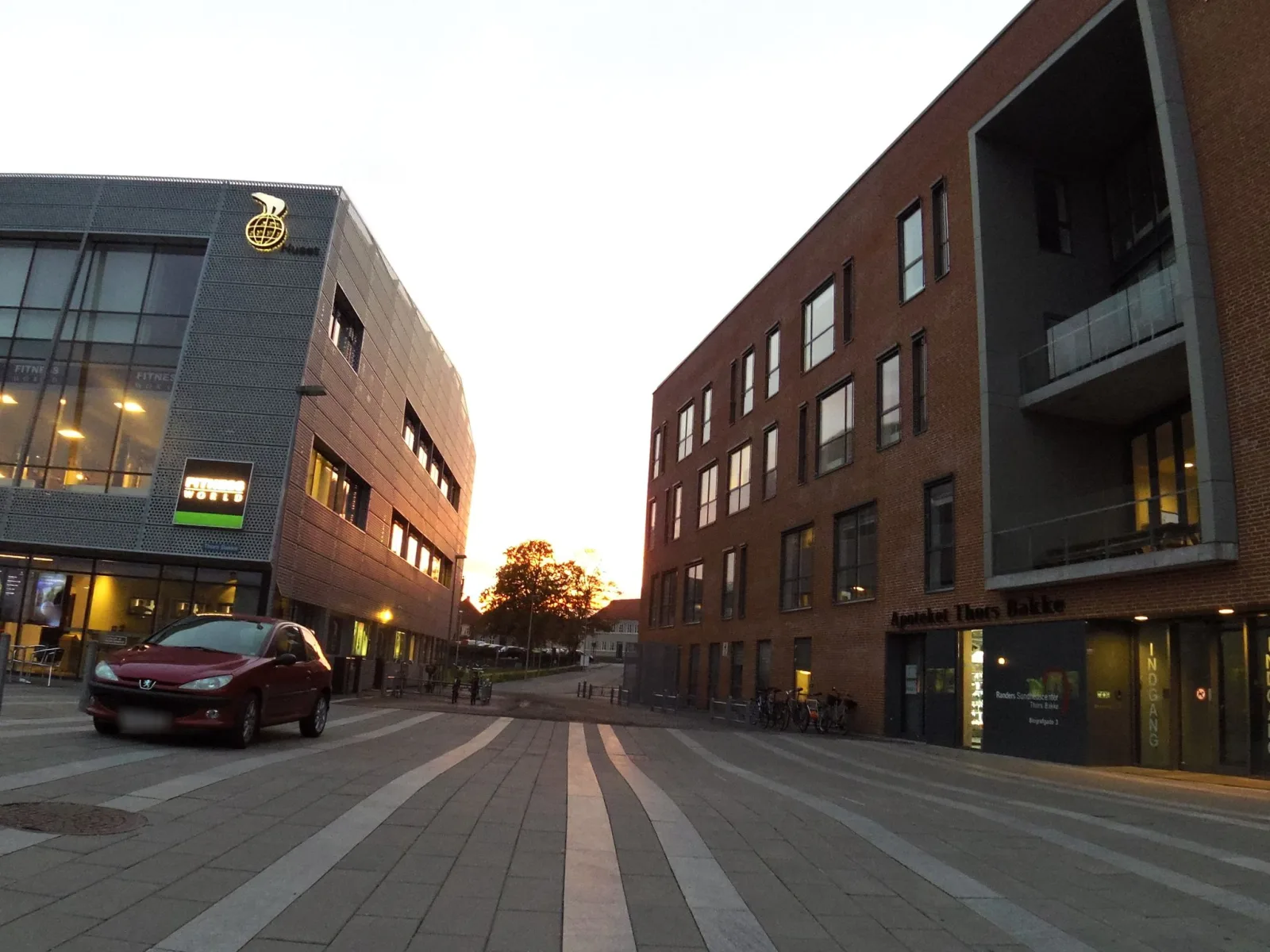 Mapillary-Foto in der Nähe von Restaurant Flammen Randers