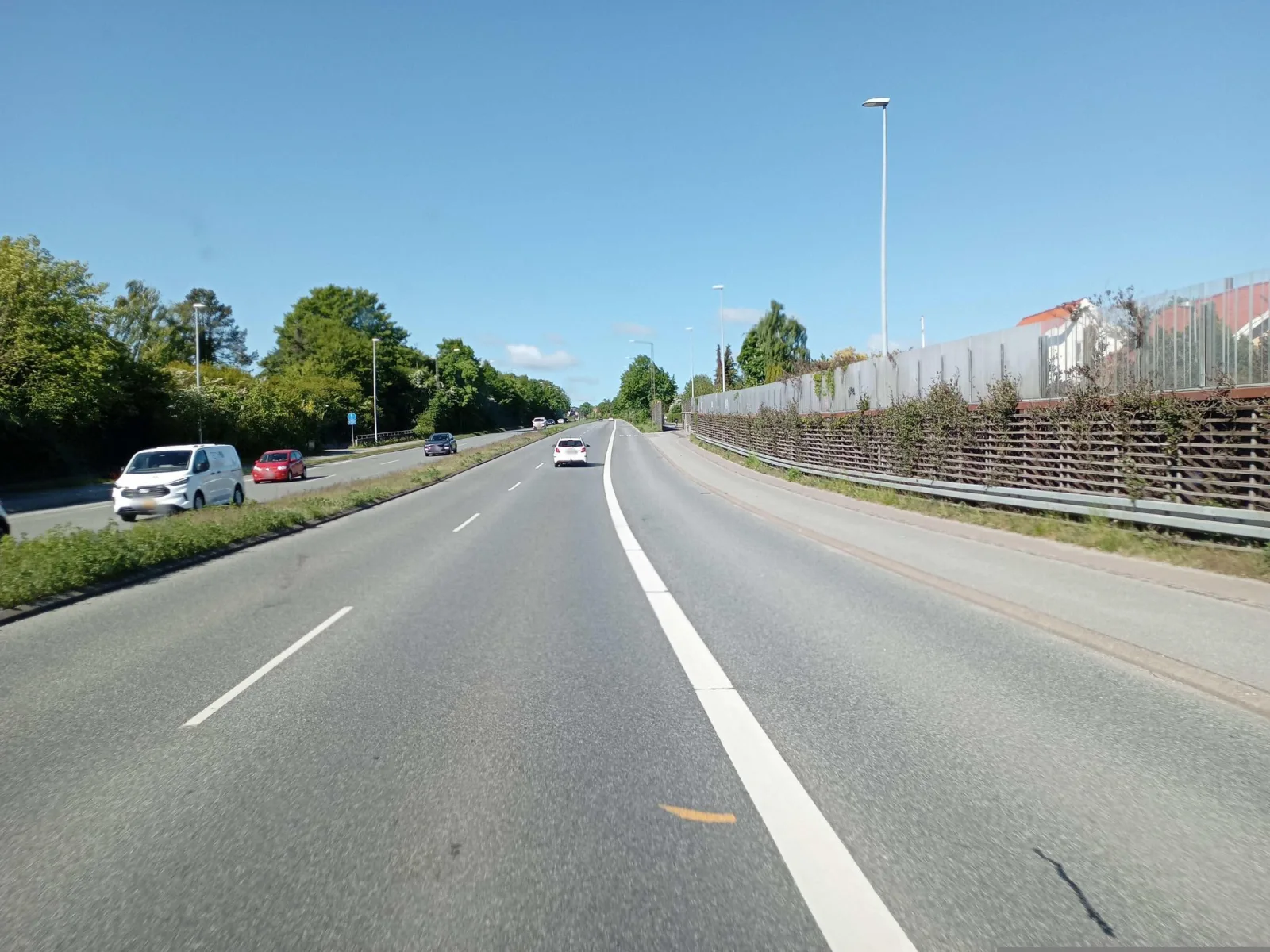 Mapillary-Foto in der Nähe von Restaurant Fortegården