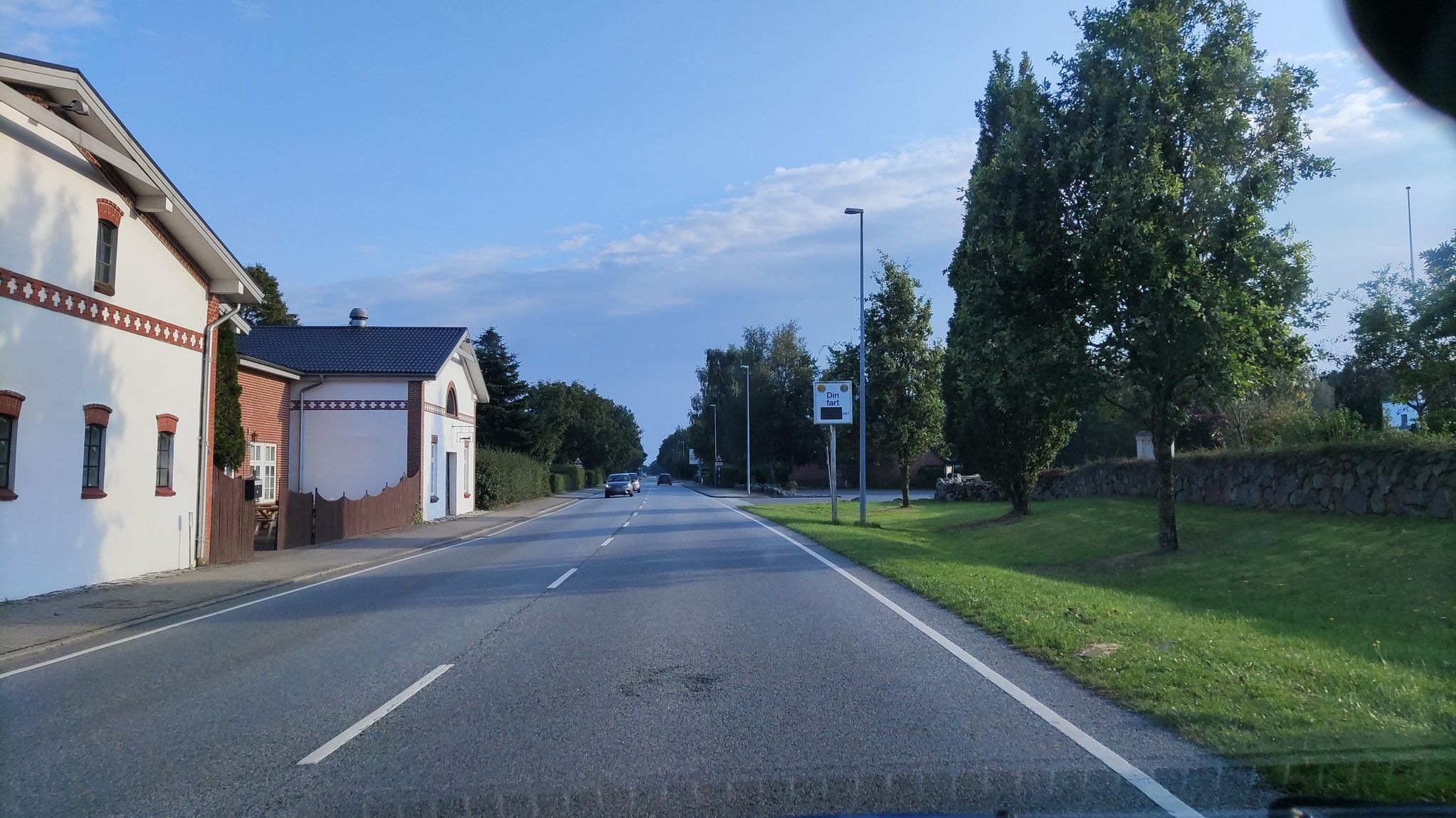 Mapillary-foto nær Saksborg Kro I/S