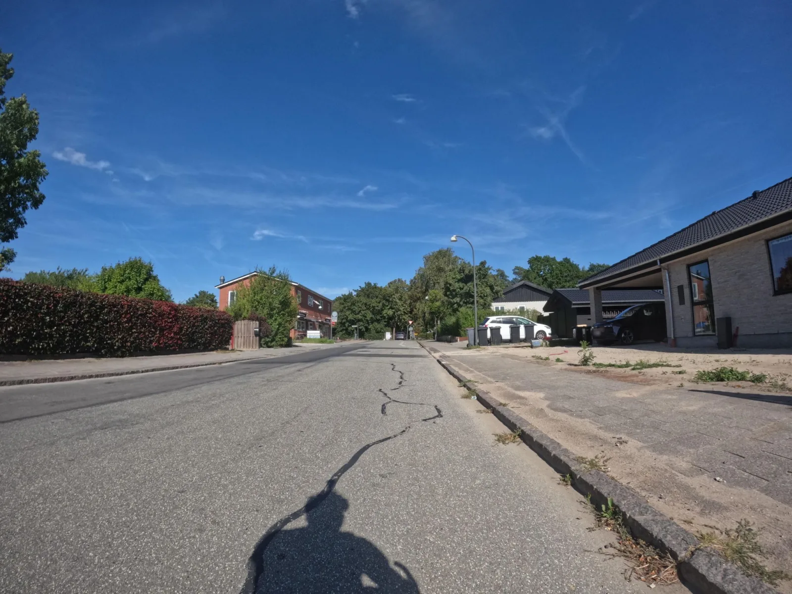 Mapillary-foto nær Hjortens Pizzaria