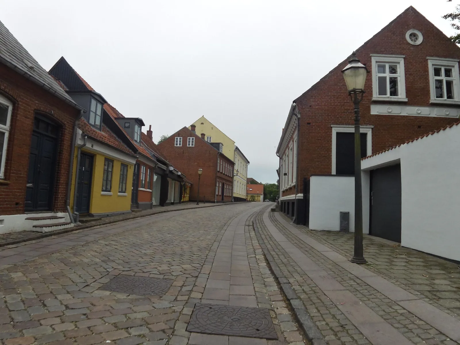 Mapillary-foto nær Saltgades Pølsevogn