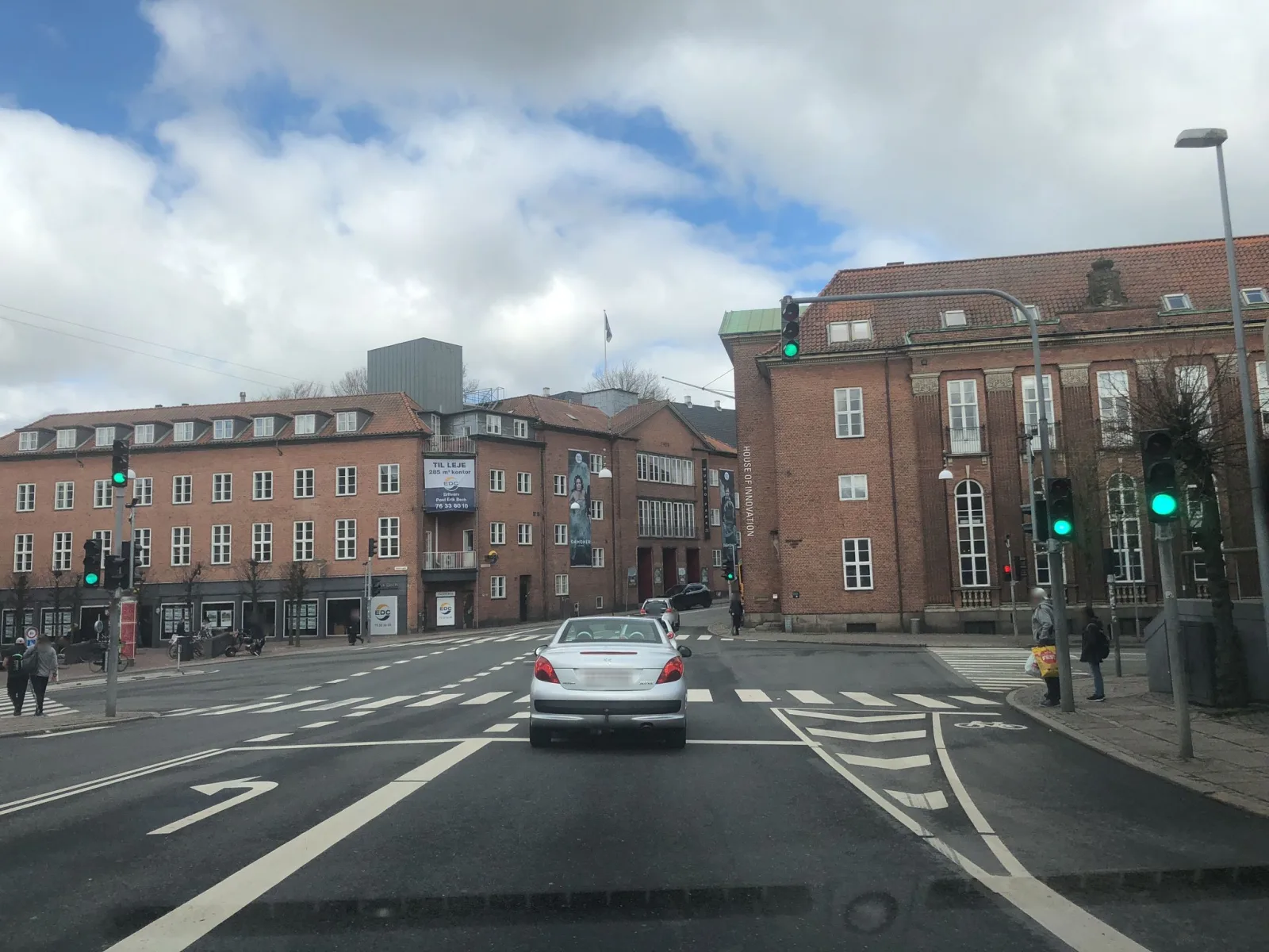 Mapillary-foto nær Sason Pizza Kolding