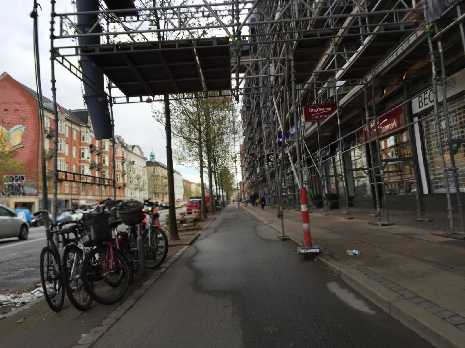 Mapillary-Foto in der Nähe von Hubb Østerbro
