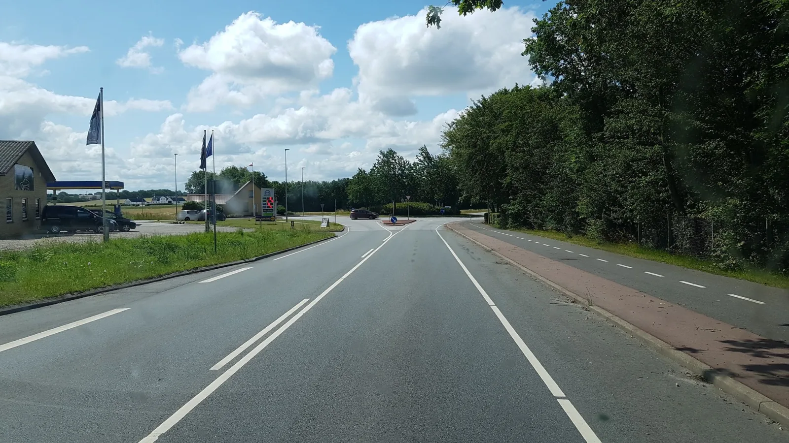 Mapillary-foto nær Skovgrillen Rødding