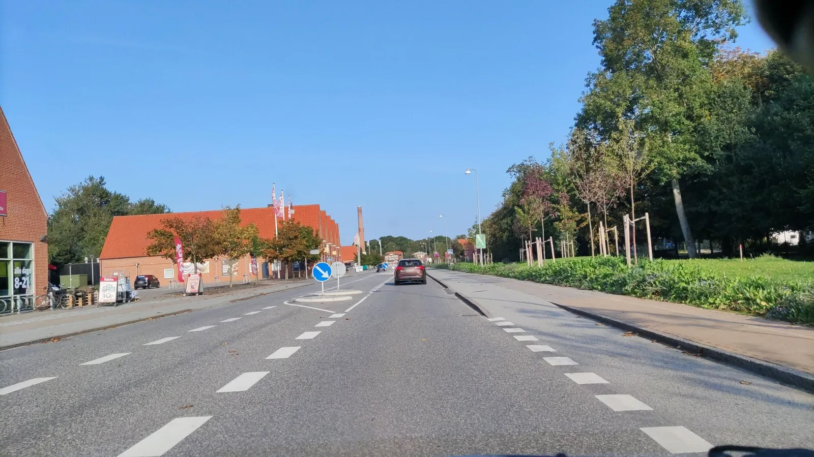 Mapillary-Foto in der Nähe von Sønderjysk Pizza & Grill