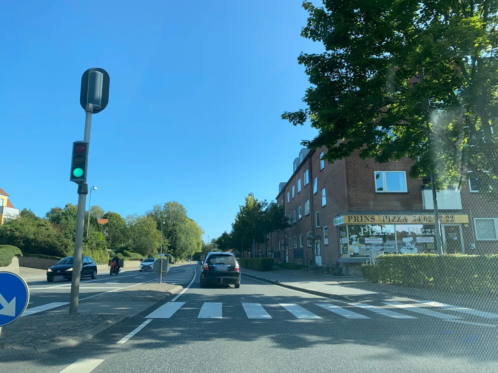 Mapillary-foto nær Stjerne Pizza & Grill