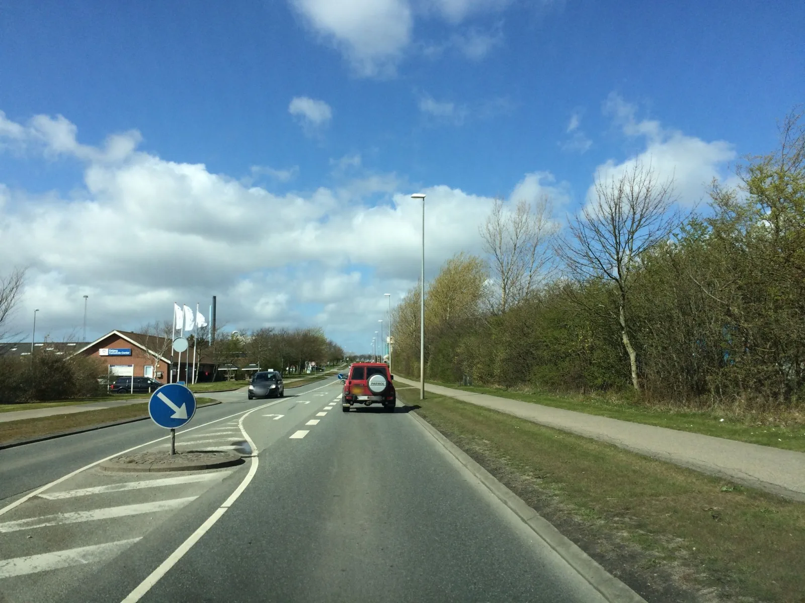 Mapillary-Foto in der Nähe von Stoppestedet