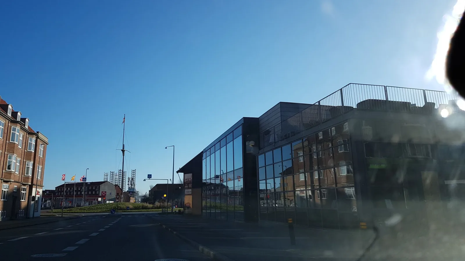 Mapillary-foto nær Strandby Grillen