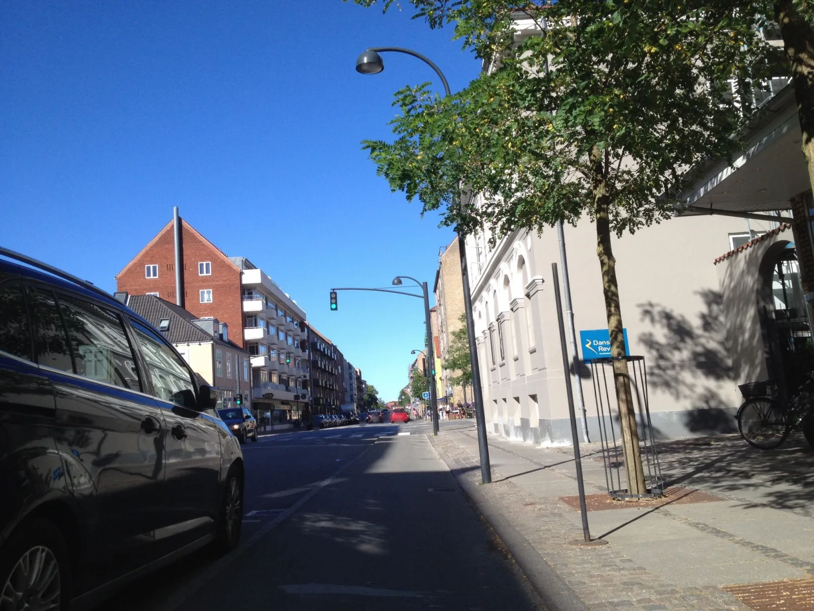 Mapillary-foto nær Itacho Charlottenlund
