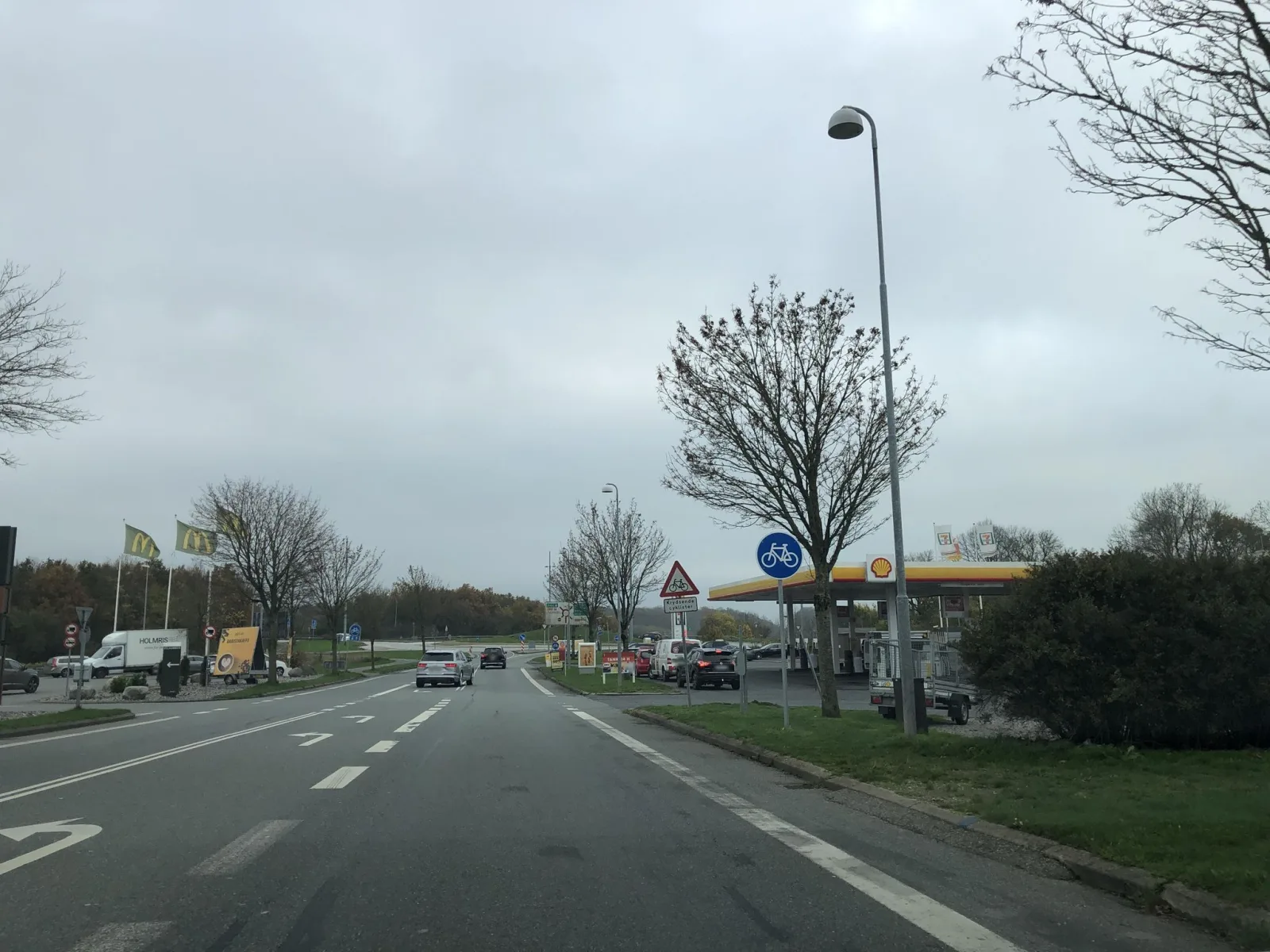 Mapillary-foto nær Sunset Boulevard