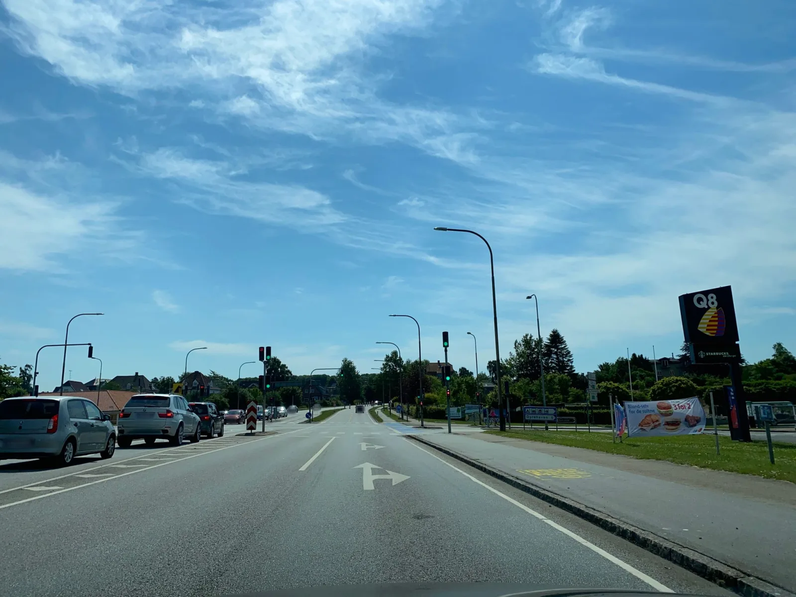 Mapillary-Foto in der Nähe von Sunset Boulevard Haderslev