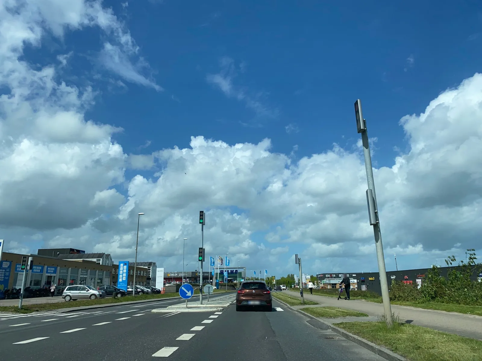 Mapillary-foto nær Sunset Boulevard Sønderborg