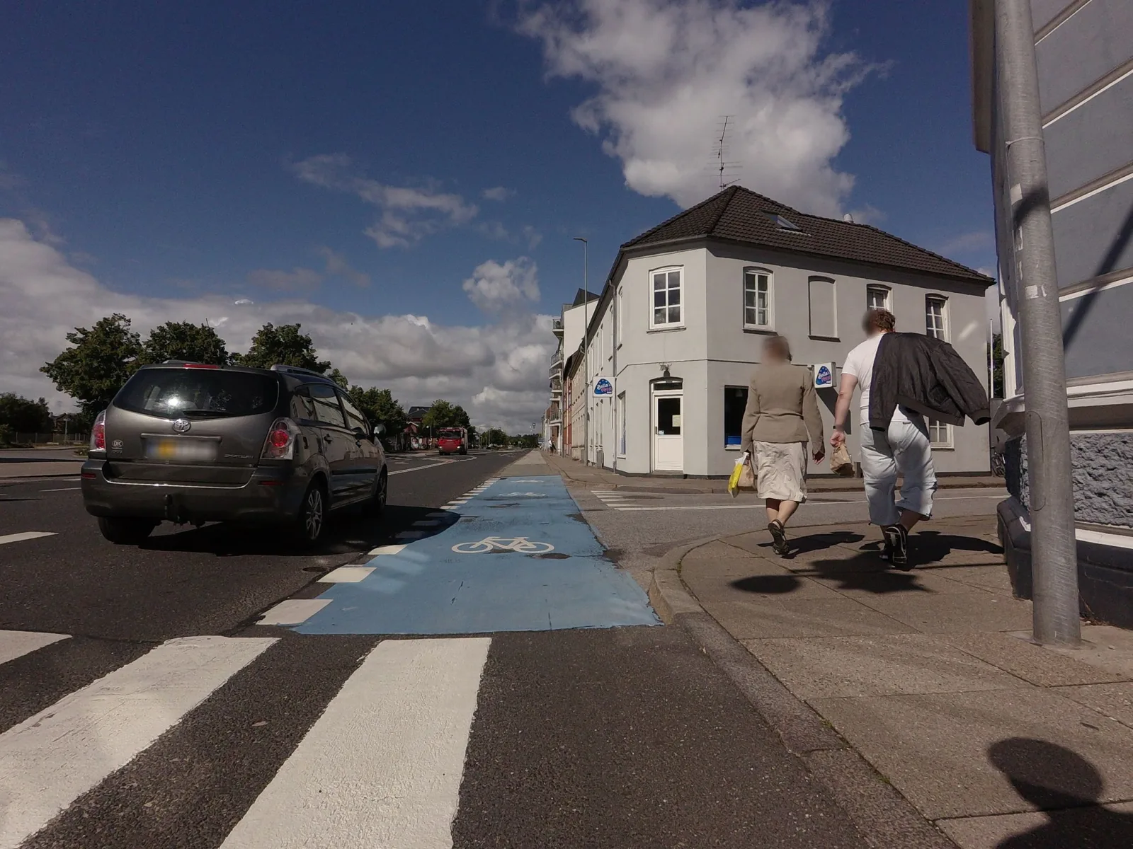 Mapillary-foto nær Spor 1