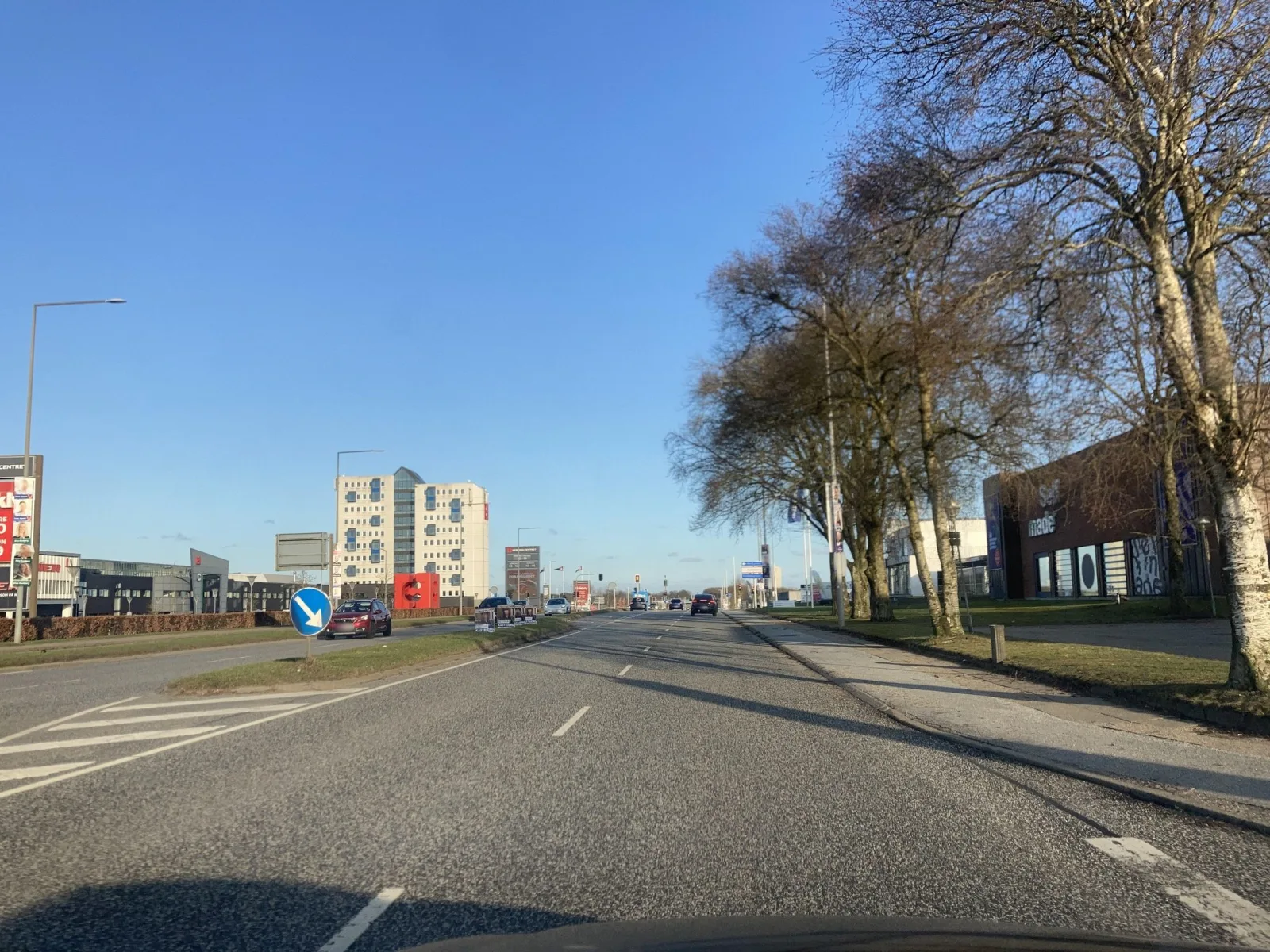 Mapillary-Foto in der Nähe von Østergaards Hotel