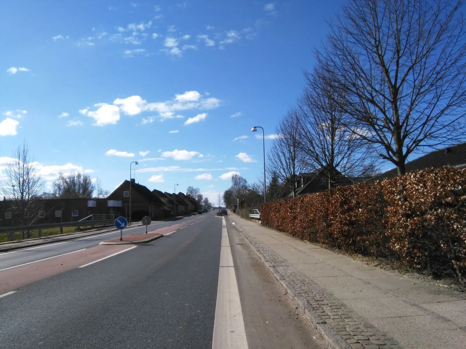 Mapillary-Foto in der Nähe von Søvind Pizza