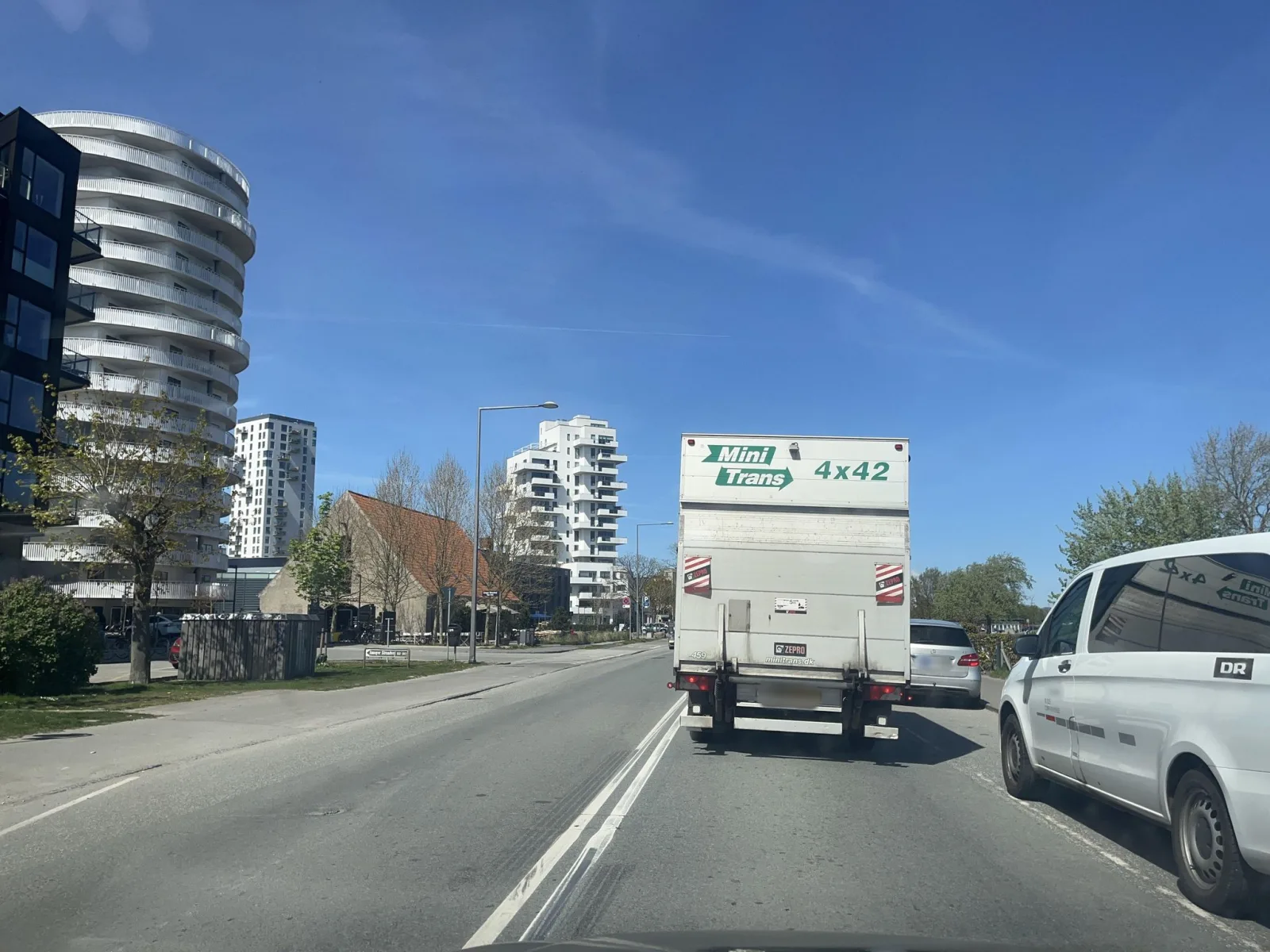 Mapillary-foto nær Kcal Factory Amager Strandvej