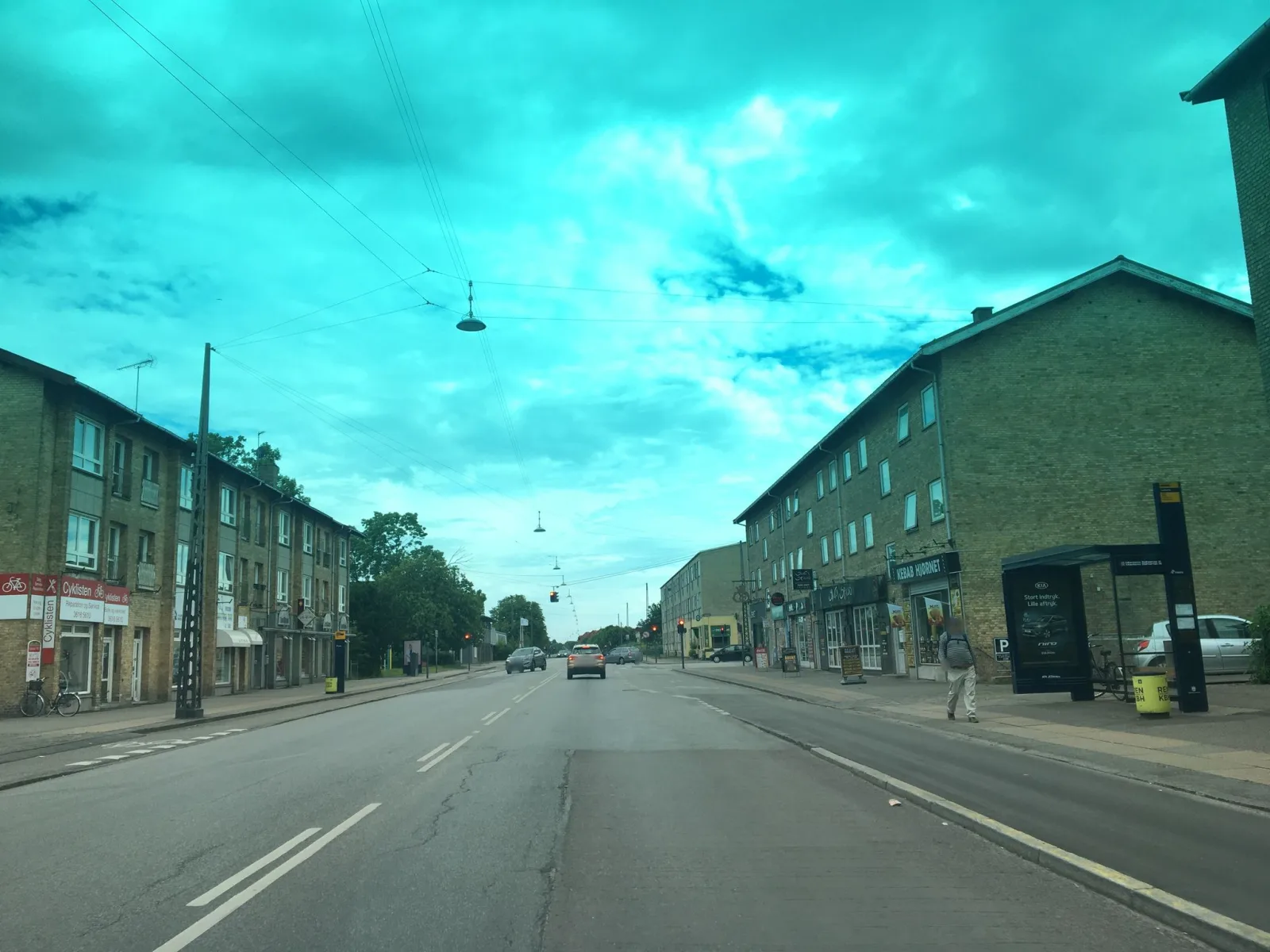 Mapillary-foto nær Kebabhjørnet