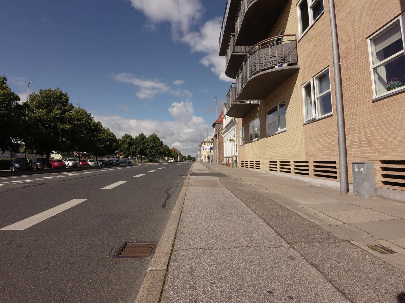Mapillary-Foto in der Nähe von Trianglens Pølsevogn