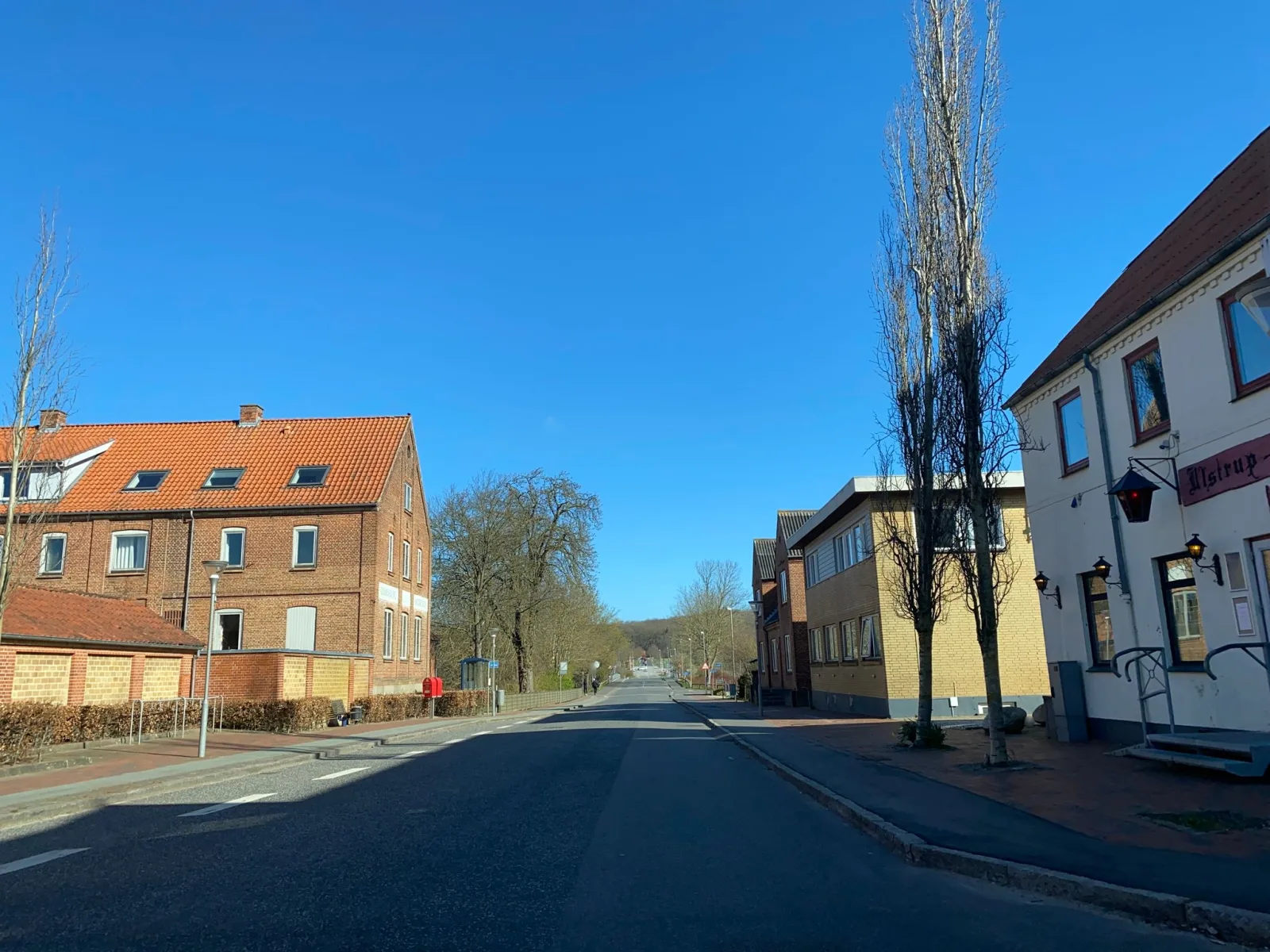 Mapillary-foto nær Ulstrup Kro