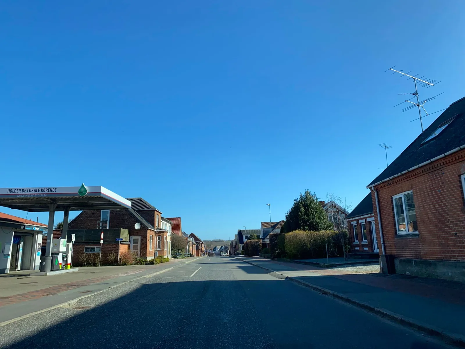 Mapillary-foto nær Ulstrup pizzaria