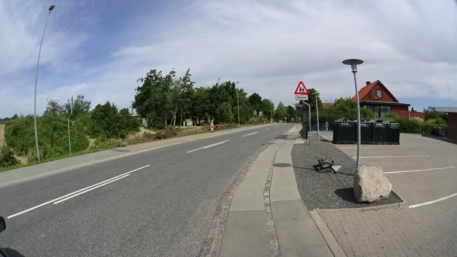 Mapillary-foto nær What The Fish Stavtrup