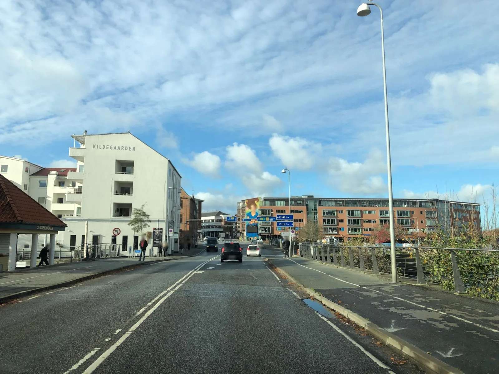 Mapillary-foto nær Woodys ved Slusen