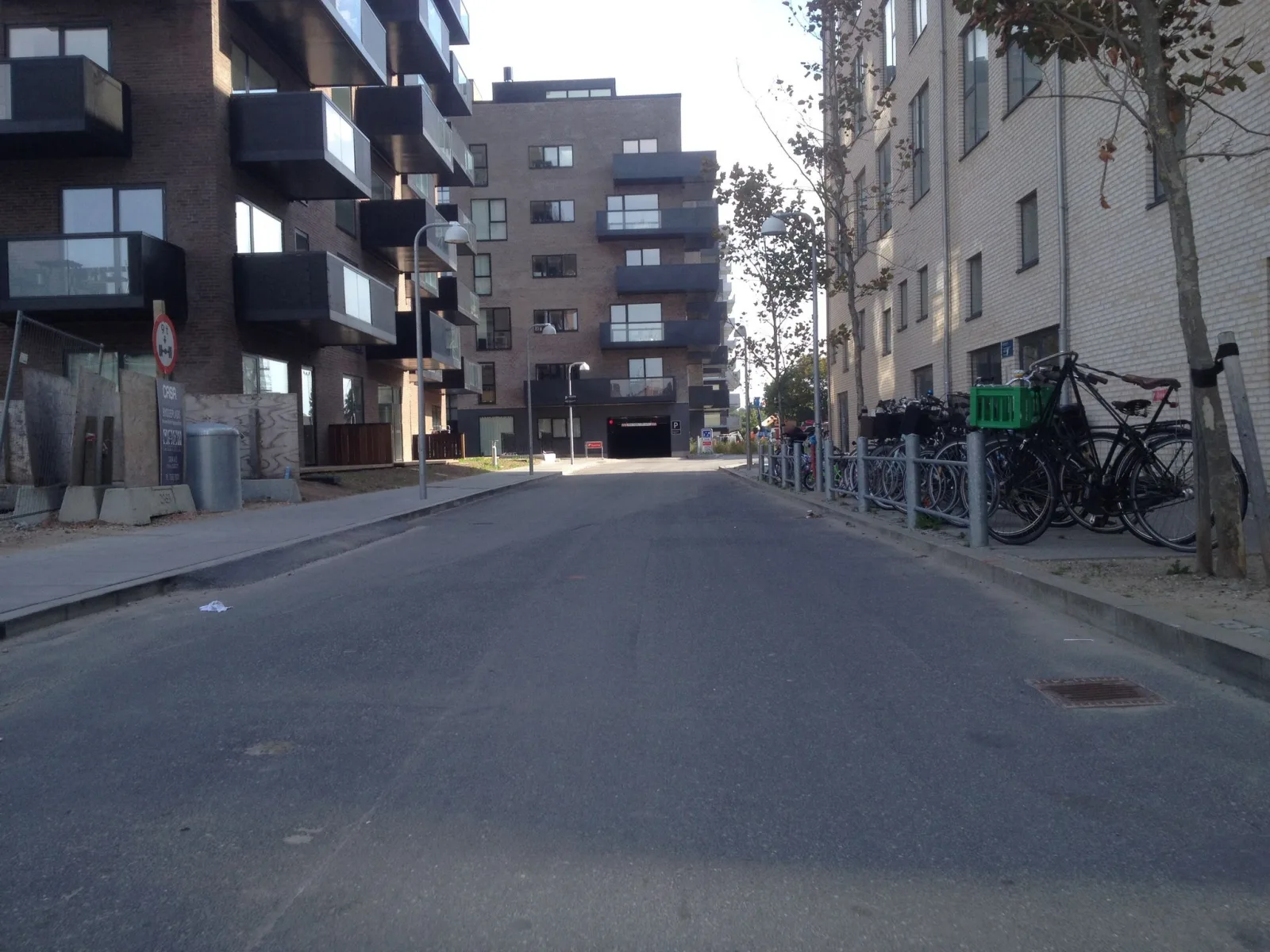 Mapillary-foto nær Lad Fabrikken på Strandlodsvej