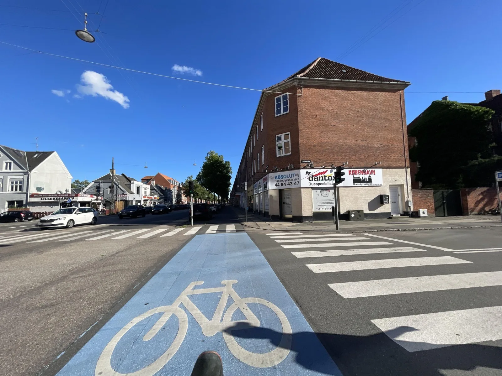 Mapillary-foto nær Lille Kebabhus