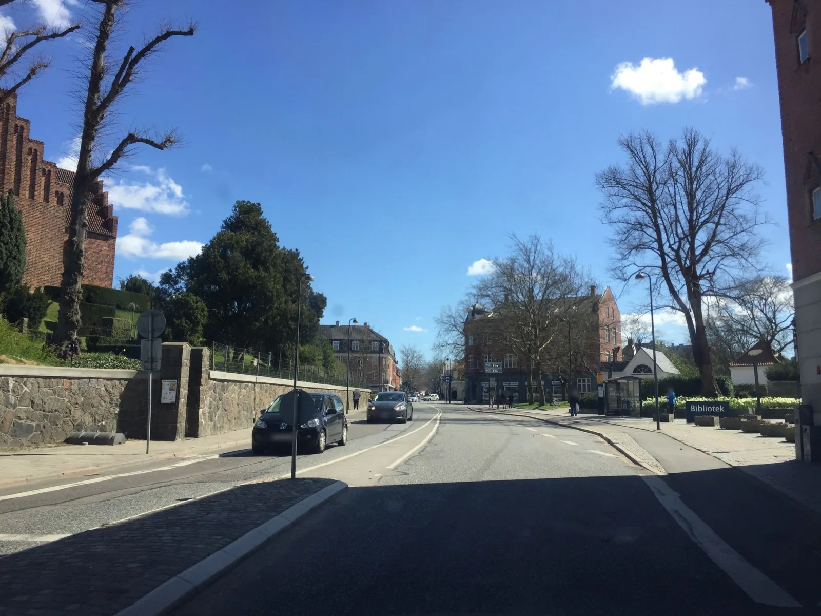 Mapillary-Foto in der Nähe von Lyngby Bibliotek Cafe