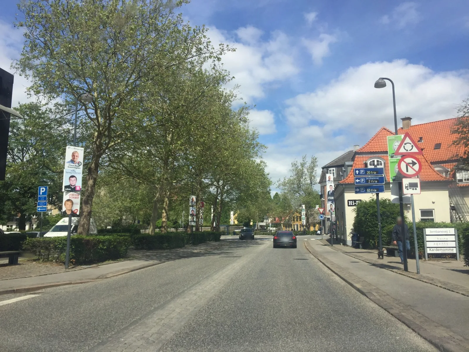 Mapillary-foto nær Lyngby Smørrebrød