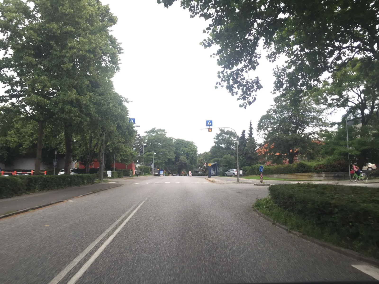 Mapillary-foto nær Lyngbykirkernes Suppekøkken