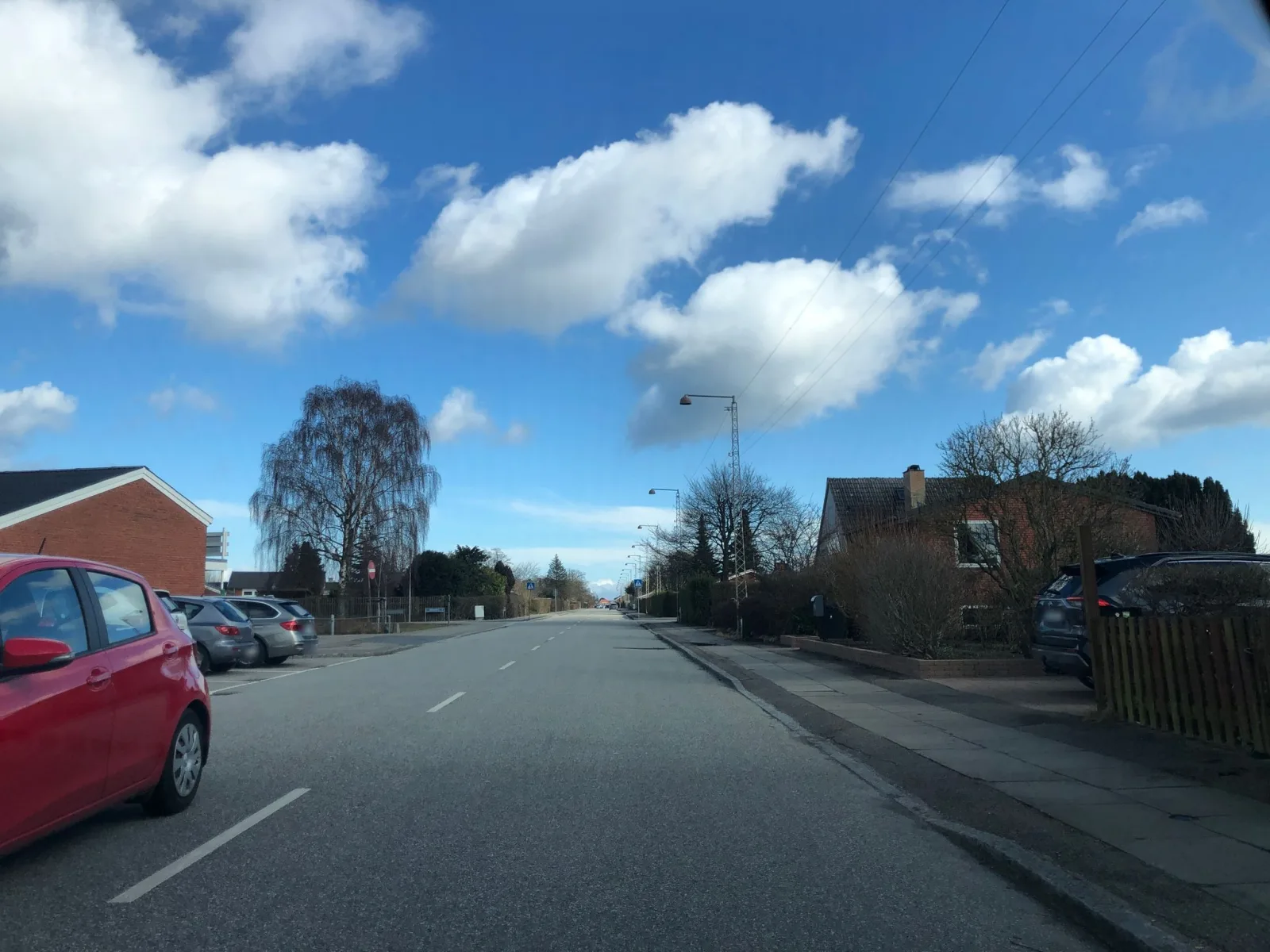 Mapillary-foto nær Marios Pizza
