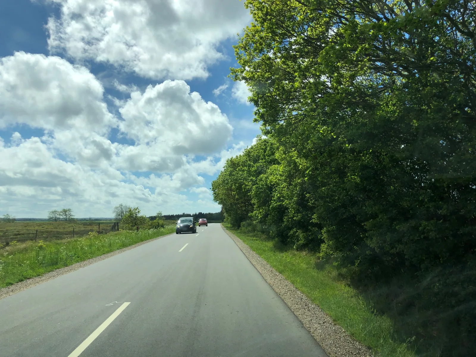 Mapillary-foto nær Naturcenter Skjern Å