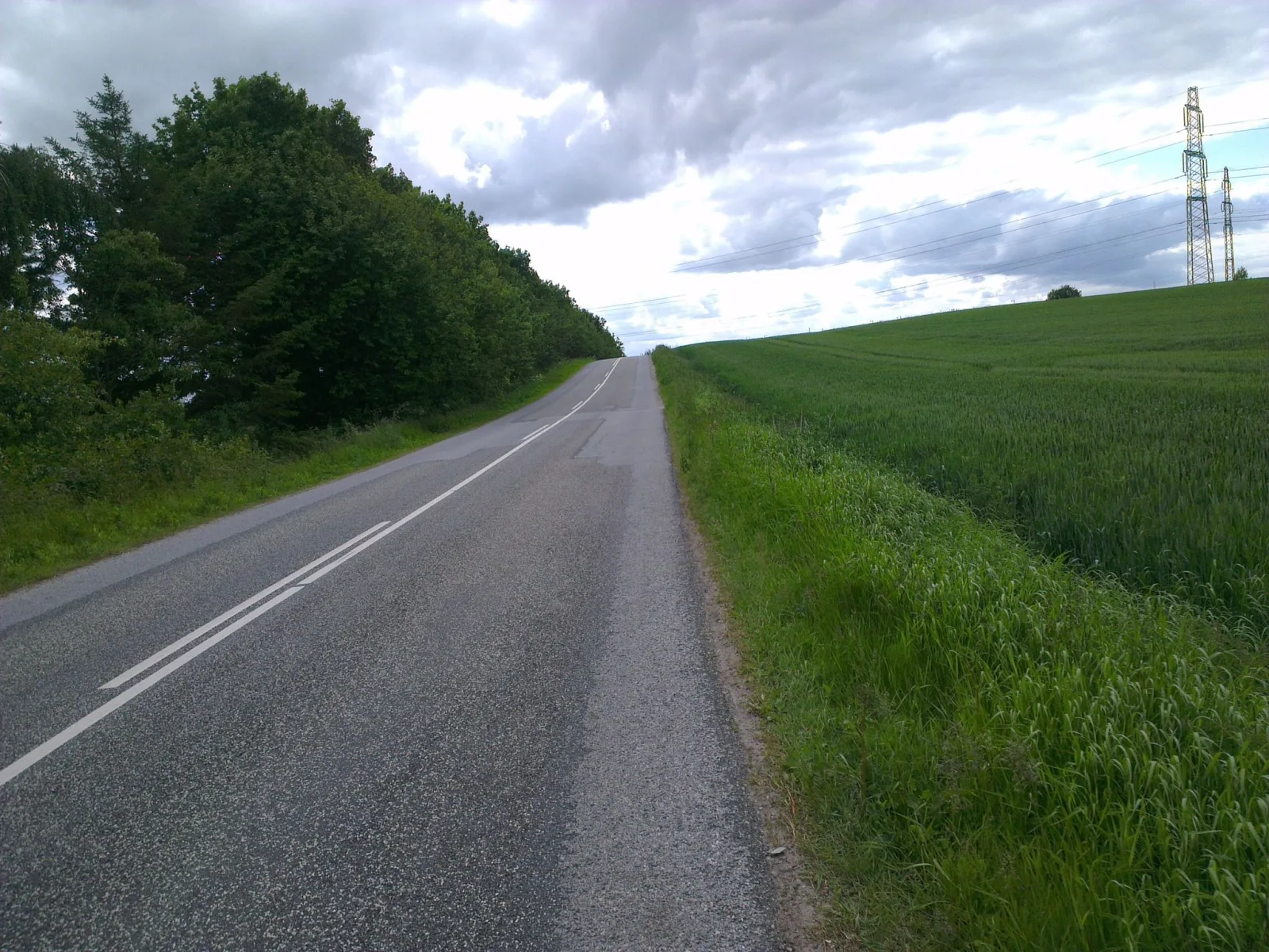 Mapillary-Foto in der Nähe von Slangerup Miniby