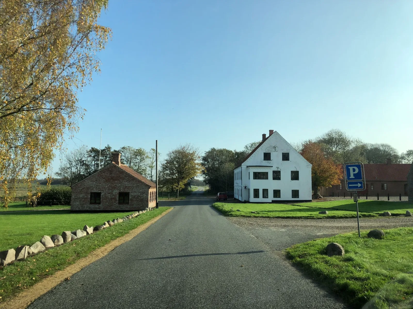 Mapillary-foto nær Skærum Mølles Teglværksmuseum