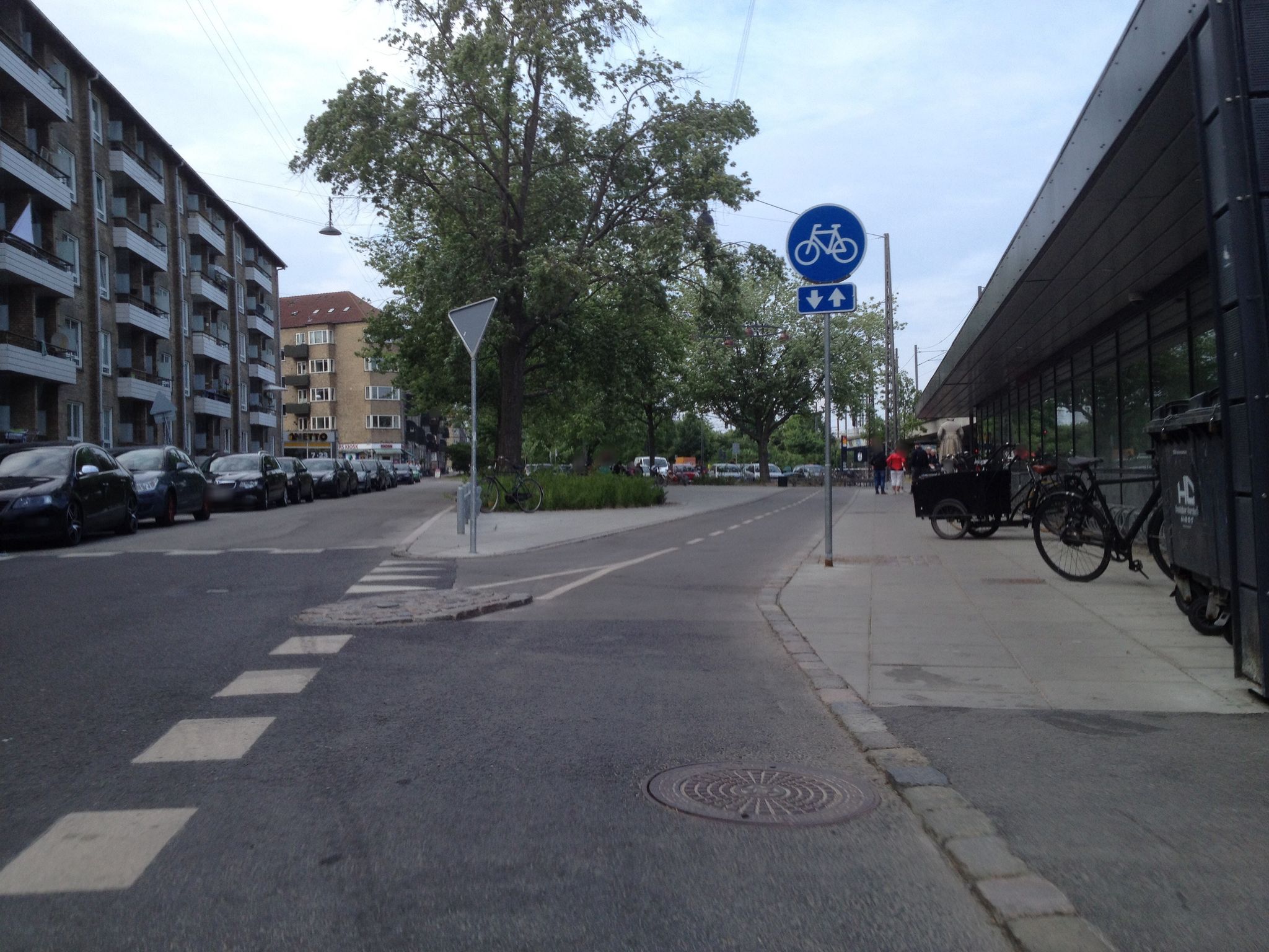 Mapillary-foto nær Udstillingsstedet Sydhavn Station