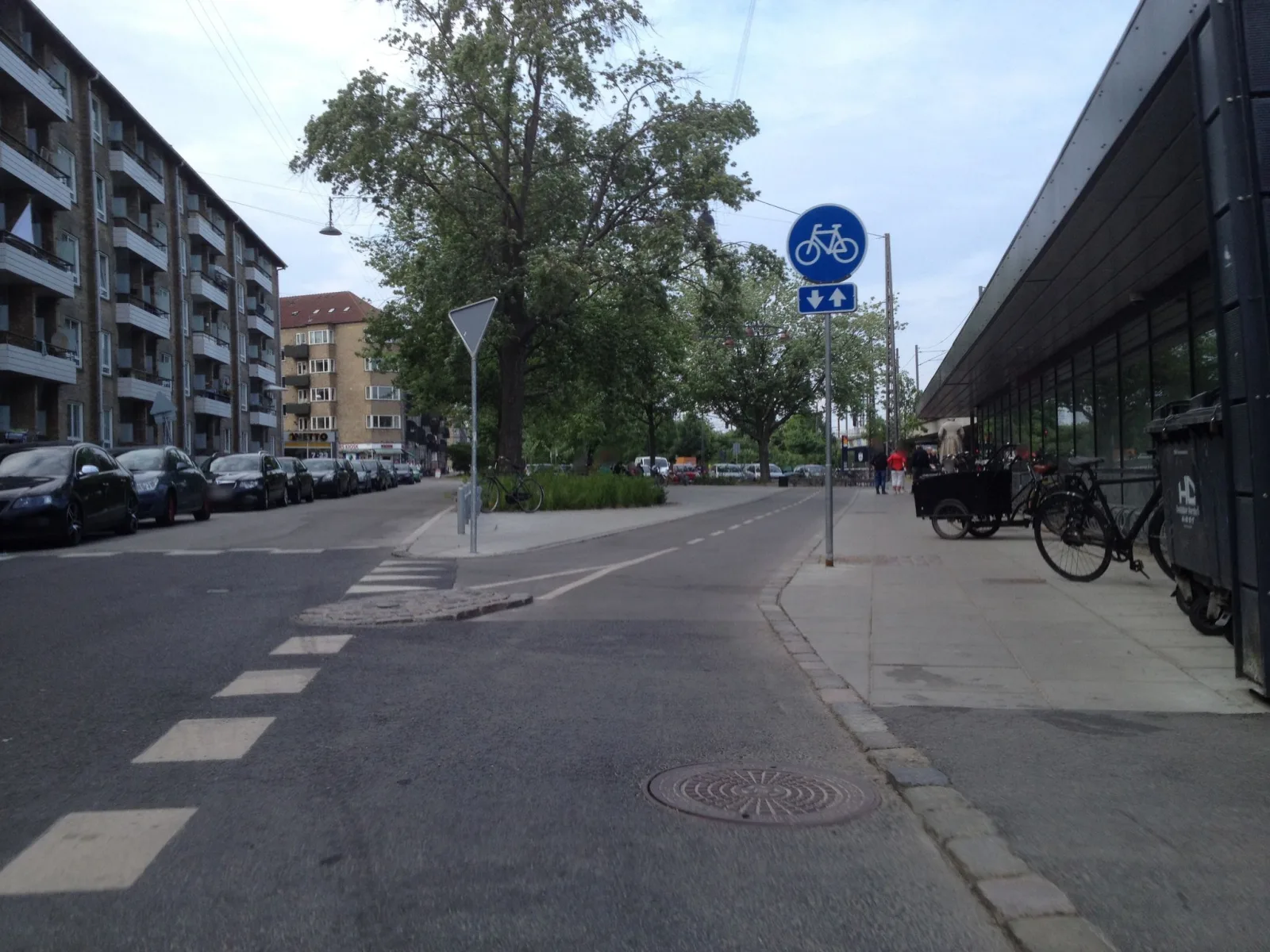 Mapillary-Foto in der Nähe von Udstillingsstedet Sydhavn Station