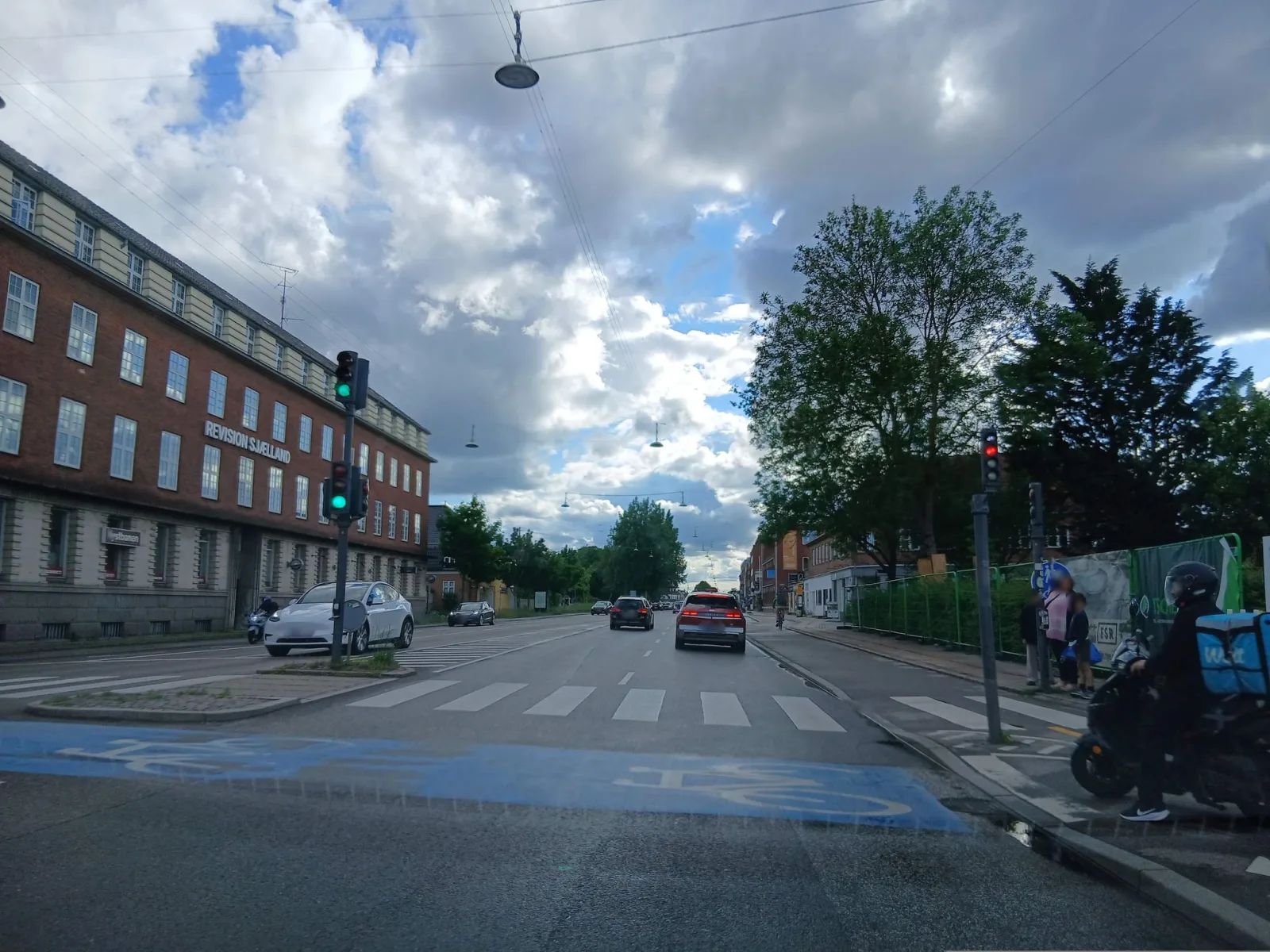 Mapillary-foto nær Vanløse Lokalarkiv