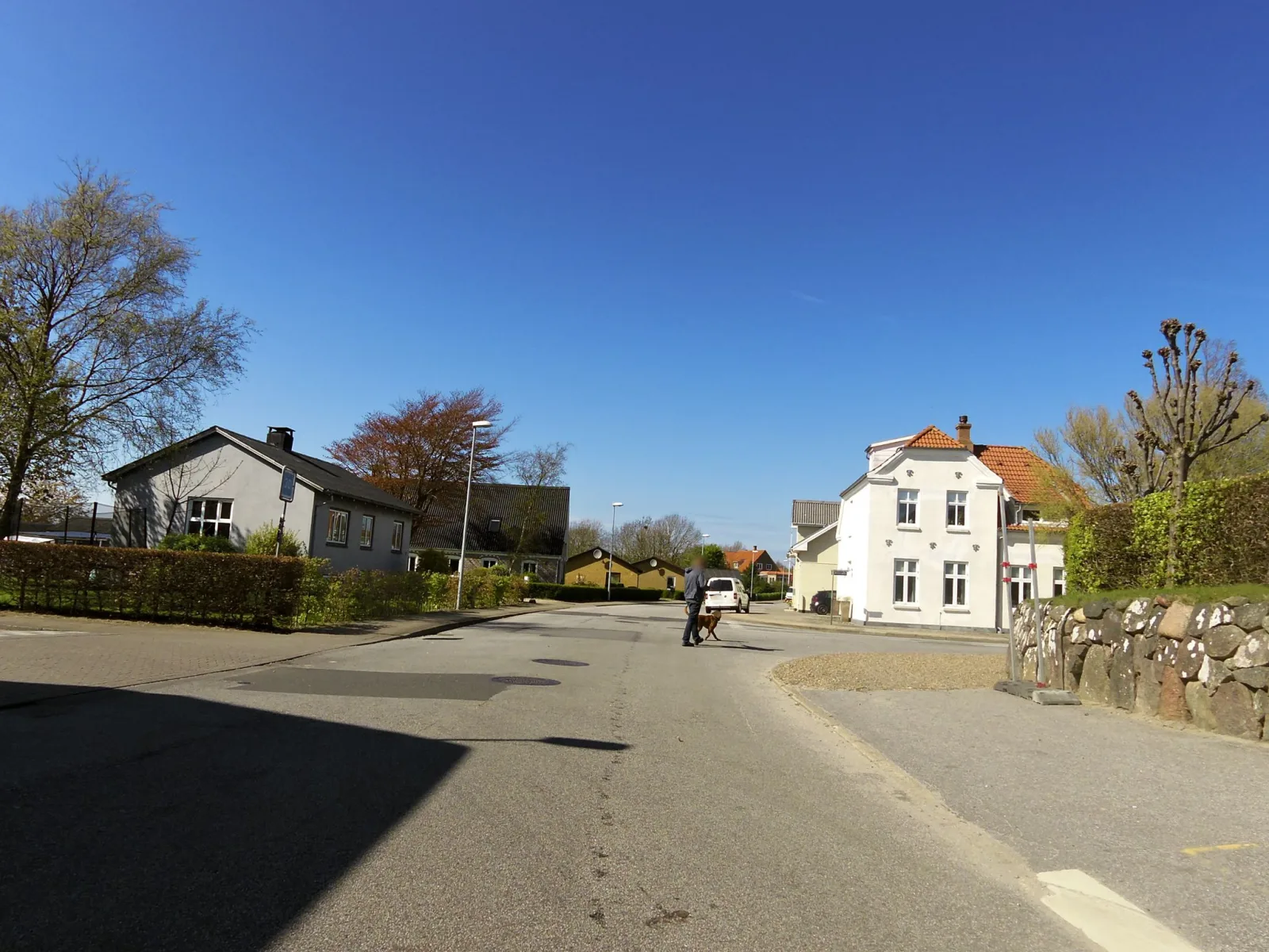 Mapillary-Foto in der Nähe von Skærbæk Uldspinderi Museum