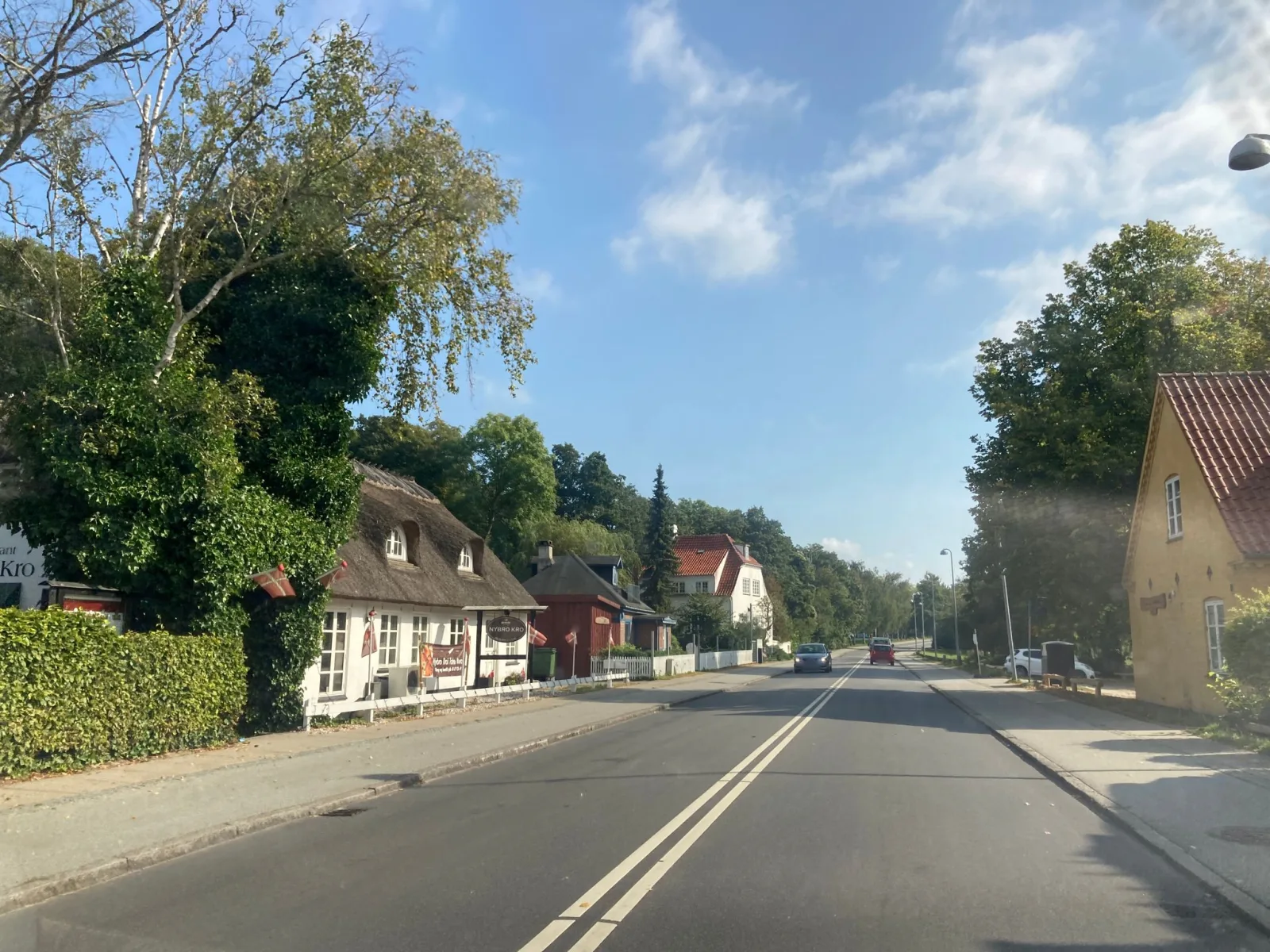 Mapillary-foto nær Nybro Kro