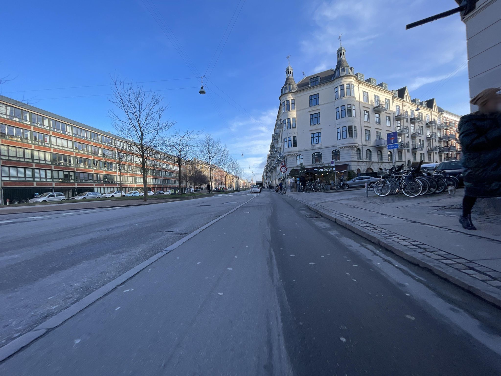 Mapillary-Foto in der Nähe von Osteria 16 Sønderbouldevard