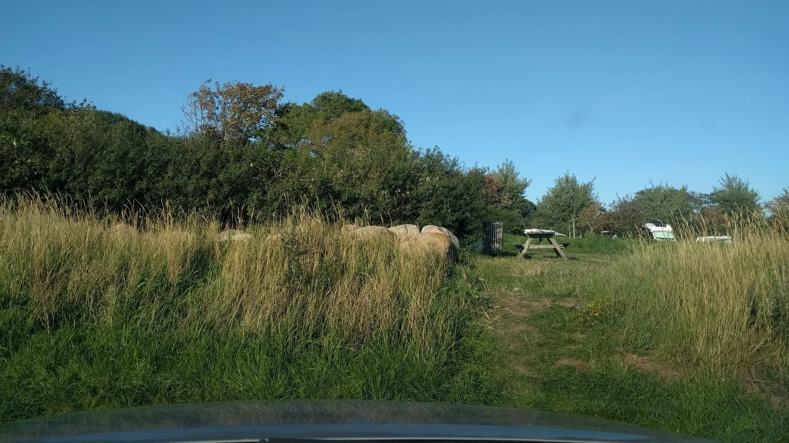 Mapillary-foto ved Badegewässer: HUSODDE